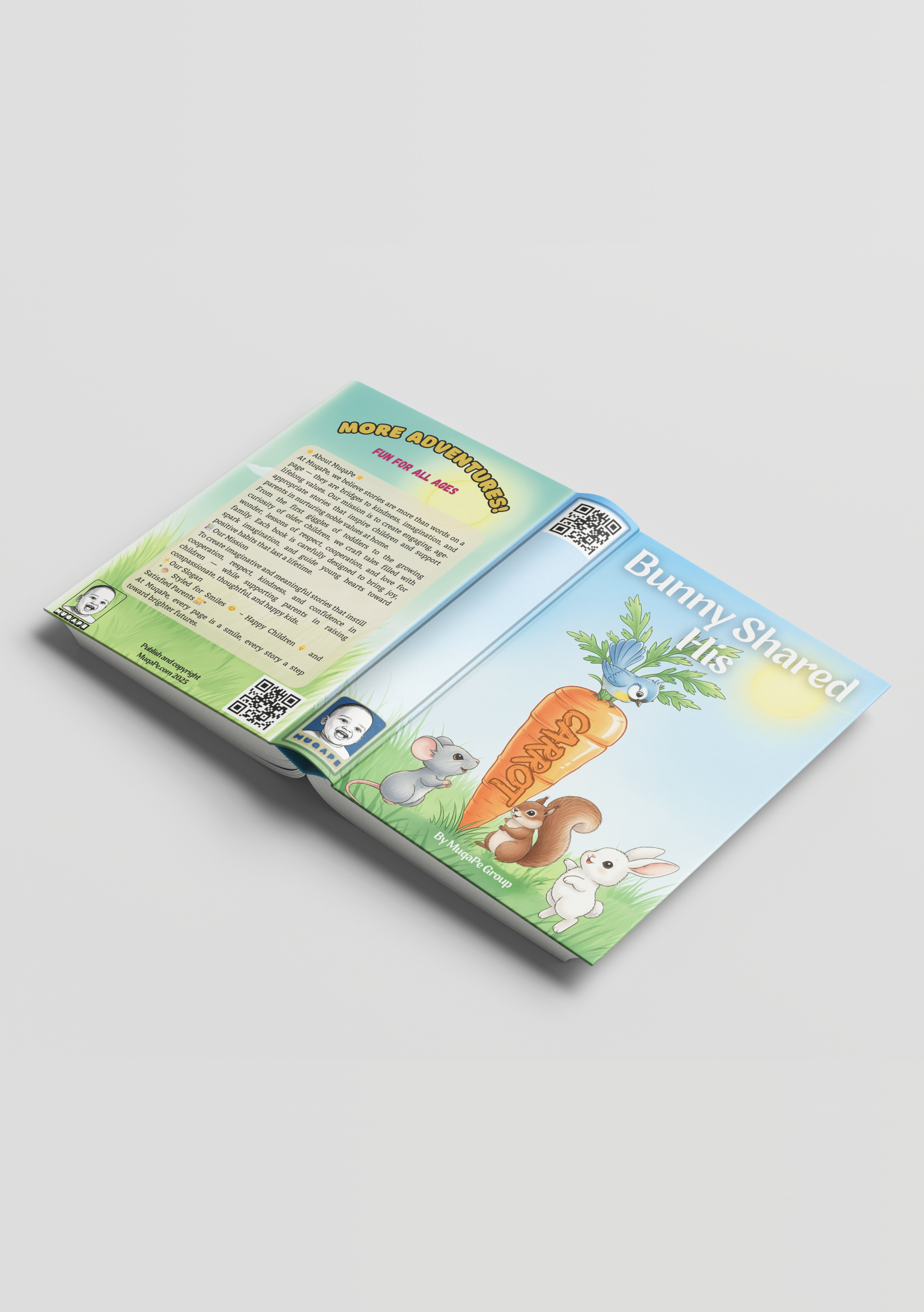 Bunny Shared His Carrot